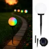 8er Set Solar Gartenleuchten Kugel RGB LED – Farbwechsel Produktbild-Vorschau 6