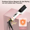 Glätteisen, Negativ Ionen Haarglättungskamm, Lockenstab, Produktbild-Vorschau 3