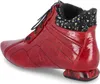 A side view of a red boot. Produktbild-Vorschau