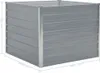 vidaXL Zvýšená posteľ 100 x 100 x 77 cm Pozinkovaná oceľ Náhľad obrázku produktu 6