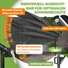 KESSER® Ampelschirm Holly Sonnenschirm Rechteckig mit und Produktbild-Vorschau 5