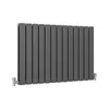 Grzejnik płytowy szary antracyt 600 mm x 910 mm Podgląd zdjęcia produktu 4