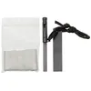 A survival kit including a fire starter, striker, and tinder, laid out on a white background. Podgląd zdjęcia produktu