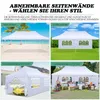 Faltpavillon Pavillons & Partyzelte 3x6m Wasserdicht Stabil Produktbild-Vorschau 11