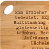 Mr. & Mrs. Panda Schneidebrett Spruch Multitasking Erzieher Produktbild-Vorschau 3