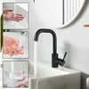 ZMH wastafelmengkraan, badmengkraan, wastafelkraan - zwarte Productafbeelding-voorbeeld 4