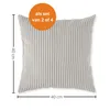 Lot de 4 coussins décoratifs pour canapé, 40 x 40 cm, Voir les images du produit 2