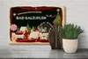 Holzschild Weihnachten Grüße BAD SALZUFLEN Geschenk 30x20cm Produktbild-Vorschau 4