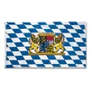 MFH Fahne 90 x 150 cm - Bayern - blau/weiß Produktbild-Vorschau 3