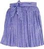 Dirndlschürze Trachtenschürze Mini Dirndl Dirndel Blau Produktbild-Vorschau 3