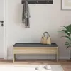 Chodbičková lavice s polštářem Sonoma dub 103 x 38 x 40 cm Náhled obrázku produktu 4