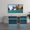 Mondeer TV-Lowboard TV-Schrank mit LED-Beleuchtung 140cm Produktbild-Vorschau 10