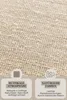 190x280 cm Kusový koberec Bouclé Jute 105973 Ivory White Náhľad obrázku produktu 11