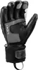 A single black and white ski glove shown from a diagonal angle. Produktbild-Vorschau
