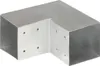 vidaXL Pfostenverbinder 4 Stk. L-Form Verzinktes Metall 101 Produktbild-Vorschau 3