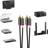 deleyCON 3,0m Cinch Kabel RCA HiFi Audio Kabel Audiokabel Produktbild-Vorschau 3