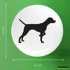 Huuraa Button English Pointer Silhouette 25mm rund mit Produktbild-Vorschau 3