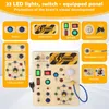 Montessori interaktivní tabule pro děti od 1 roku – dřevěná Náhled obrázku produktu 3