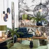 Light & Living - abat-jour - Velours - vert - textile - Ø Voir les images du produit 4