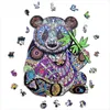 ACROPAQ - Holzpuzzle Panda A4 - 150 Teile, 210 x 297 mm - Produktbild-Vorschau 1