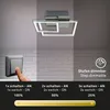Lampa sufitowa LED BRILONER FRAME, ściemniana stopniowo, Podgląd zdjęcia produktu 12
