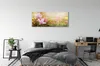Glasbilder 125x50 Wandkunst Magnolia Baum Sonne Produktbild-Vorschau 3