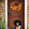 Herbstkränze Für Die Haustür,Kürbiskranz Halloween Produktbild-Vorschau 2