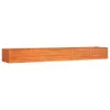 vidaXL Hochbeet Rostig 400x80x45 cm Cortenstahl -  Produktbild-Vorschau 1