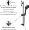 WENKO set doccia soffione con tubo doccia barra doccia Anteprima dell’immagine prodotto 3
