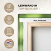 MuchoWow® - Obraz na plátne - Zen - Kamene - Zelená - Náhľad obrázku produktu 2