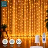 3x3M 300 LED Lichterkette, Lichterkettenvorhang mit 8 Modi Produktbild-Vorschau 1