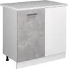 Eckunterschrank Vicco R-Line Beton 86 cm , AP Marmor, Model Produktbild-Vorschau 1