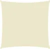 vidaXL Voile d'ombrage Oxford Tissu Carré 3x3 m Crème Voir les images du produit 18