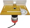 Router Table Insert Plate Aluminium Alloy Wood Milling Flip Náhled obrázku produktu 1