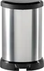 Curver Tretmülleimer Deco Oval 5L Silbern Produktbild-Vorschau 12