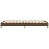 vidaXL Struttura letto senza materasso marrone scuro 90x200 Anteprima dell’immagine prodotto 5