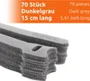 ECENCE Klettband Kabelbinder wiederverschließbar 70 Stück Produktbild-Vorschau 5