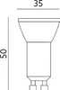 Kobi LED Spot PAR16 GU10 Mat - 4W 320lm 3000K - Warmwit - Productafbeelding-voorbeeld 12