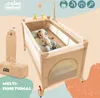 all Kids United Kinder Reisebett Deluxe in Beige - Produktbild-Vorschau 1