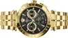 Versace Aion Chronograph Herrenuhr Schwarz Gold Produktbild-Vorschau 2