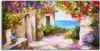 Coloray Acrylbild 100x50  Wandbild Acrylbilder Blumig Haus Produktbild-Vorschau 1