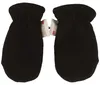 Kinder Winter warme Fleece Thinsulate Fäustlinge Handschuhe in schwarz Produktbild-Vorschau