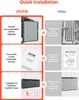 A comparison of VEVOR's product installation features versus 'other' brands. Podgląd zdjęcia produktu