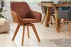 riess-ambiente Drehbarer Design Stuhl LIVORNO vintage braun Produktbild-Vorschau 3