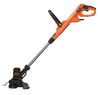 Black & Decker Elektro-Rasentrimmer,450W,25cm,Powercom Voir les images du produit 3