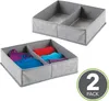 2er-Set Stoffbox mDesign Aufbewahrungskisten mit je 2 Produktbild-Vorschau 2
