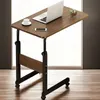Tavolino Per Laptop Su Ruote, Mobile, Da Comodino, Altezza Anteprima dell’immagine prodotto 4