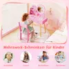 Coiffeuse pour enfants COSTWAY avec éclairage, coiffeuse 2 Voir les images du produit 7