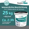 Superbau Dachfarbe Anthrazit 25kg, Sockelfarbe WASSERDICHT, Produktbild-Vorschau 6