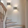 ZMH LED Wandleuchte Aussen 4ER 5W Grau Wandlampe Warmweiß Produktbild-Vorschau 9